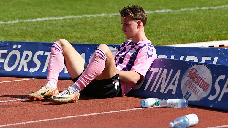 Im April blieb der TSV Aubstadt ohne Sieg. Entsprechend enttäuscht war Leonard Langhans nach dem 2:2 beim FC 05 Schweinfurt.