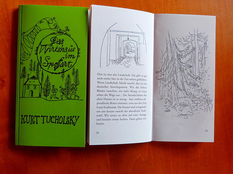 Neu aufgelegt wird das Büchlein 'Das Wirtshaus im Spessart - Kurt Tucholsky'. Darin berichtet berichtet der Schriftsteller von seiner Sommerwanderung im Jahr 1927 durch Mainfranken und den Spessart.