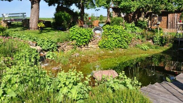 Auch der Garten von Familie Max in Büchold ist Teil der NaturGartenTour&nbsp;und kann besichtigt werden.