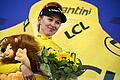 Tour de France Frauen       -  Vier Sekunden Vorsprung: Katarzyna Niewiadoma gewinnt für das deutsche Team Canyon-Sram die Tour.