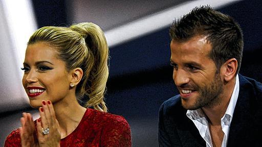 Da waren sie noch ein Paar: Sylvie und Rafael van der Vaart im Oktober 2012 bei &bdquo;Wetten, dass . . . ?&ldquo;.