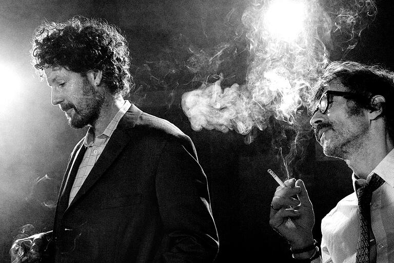 Max Herre (links) mit Roberto Di Gioia. Max Herre (links) mit Roberto Di Gioia.