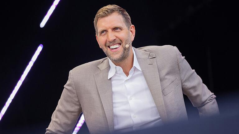 Dirk Nowitzki stammt aus Würzburg und hat international als Basketballer Erfolge gefeiert.