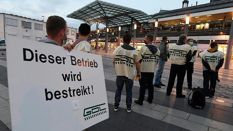 Lokführerinnen und Lokführer befinden sich im Streik, was auch den Güterverkehr auf der Schiene betrifft. Schweinfurter Unternehmen sehen dem gelassen entgegen und ihre Produktion nicht in Gefahr (Archivfoto).