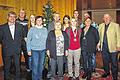 Für die Treue gedankt: Ehrungen beim Kegelverein. SKK Glück auf. Von links: Wolfgang Schubert, Torsten Rahnfeld, Nadine Limpert, Andrea Eckert, Peter Limpert, Hannelore Grünewald, Birgit Umhöfer, Jennifer Weis, Michael Umhöfer, Christian Eckert, Andrea Weis und der Vorsitzende Horst Siebenlist.