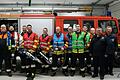 Nach einer mehrjährigen Pause legte man bei der Feuerwehr Gädheim-Ottendorf wieder die Leistungsprüfung Technische Hilfeleistung ab. Mit dabei waren (von links): Kommandant Alex Brehm, KBM Dominik Mroz, Frank Friedrich, David Englert, Peter Kraus, Stefan Kuhn, Georg Gräf, Timo Frank, Moritz Reindl, Julian Brehm, Lukas Müller, Matthias Henneberger sowie KBI Thomas Neeb und Ehren-KBM Lothar Ulmann.