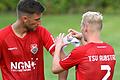 Tim Hüttl (links) und Luke Hemmerich (rechts) peilen mit dem TSV Aubstadt bei der SpVgg Ansbach den dritten Saisonsieg an.