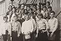 Die Klasse 10a des Jahrgangs 1973 von der staatlichen Realschule für Knaben in Oberndorf.