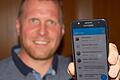 Burgsinn-App: Software-Entwickler Andy Grothe hat die Testversion der Burgsinn-App programmiert.