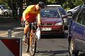 Bislang mussten sich in Würzburg, wie hier am Berliner Ring, die Radfahrer nach den Autos umsehen. Das soll sich nun ändern.