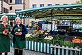 Was passiert mit&nbsp;nicht verkauften Lebensmitteln auf dem Schweinfurter Wochenmarkt? Die beiden Gemüsebäuerinnen Isolde Tietze und Birgitt Geyer geben zusammen mit anderen Standbesitzerinnen und Besitzern eine Antwort auf die Frage.