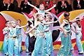 Die Bambini-Garde mit ihren sechs- bis zehnjährigen Tänzerinnen und nur einem Tänzer brachten einen Hauch von Bollywood auf die Bühne.       -  Die Bambini-Garde mit ihren sechs- bis zehnjährigen Tänzerinnen und nur einem Tänzer brachten einen Hauch von Bollywood auf die Bühne.