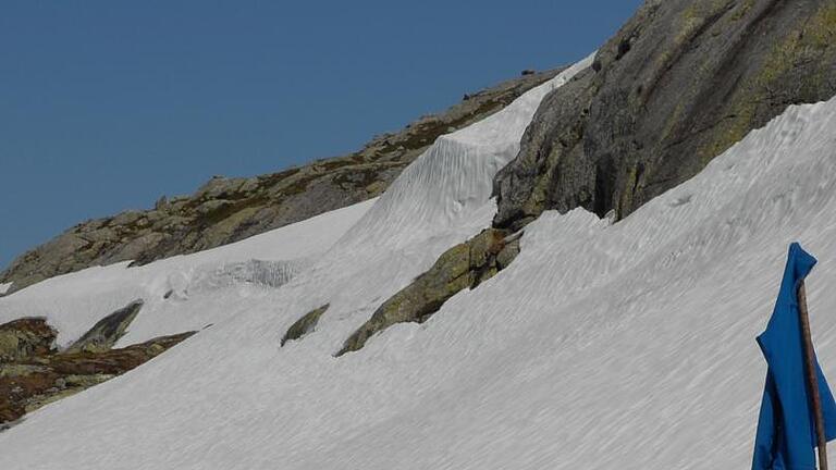Der Eisbadende