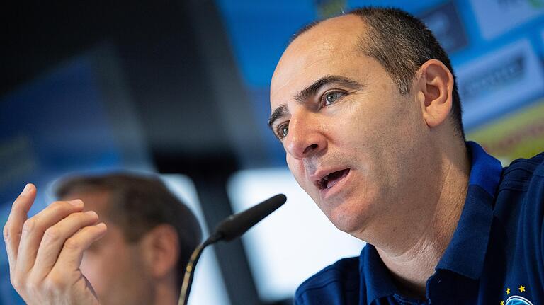 Will keine kurzfristigen Erfolg, sondern nachhaltig arbeiten: Albas Sportdirektor Himar Ojeda. Will keine kurzfristigen Erfolg, sondern nachhaltig arbeiten: Albas Sportdirektor Himar Ojeda.