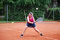 Unser Bild zeigt Silke Gerhard, die bei den Damen 50 des TC Rot-Weiß Bad Kissingen ihr Match gewann und somit zum 3:3-Remis gegen den TSV Grafenrheinfeld II beitrug.       -  Unser Bild zeigt Silke Gerhard, die bei den Damen 50 des TC Rot-Weiß Bad Kissingen ihr Match gewann und somit zum 3:3-Remis gegen den TSV Grafenrheinfeld II beitrug.