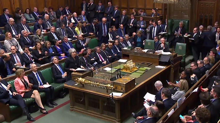 Das britische Parlament begibt sich in die Ferien. Das britische Parlament begibt sich in die Ferien.