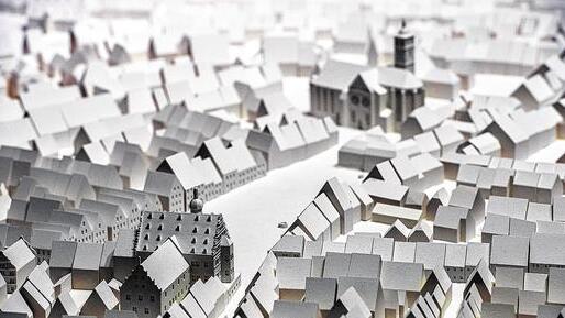 Ein Blick in das Jahr 1800: Der Bereich um Rathaus, Marktplatz und St.Johannis wirkt noch sehr vertraut. Ein Blick in das Jahr 1800: Der Bereich um Rathaus, Marktplatz und St.Johannis wirkt noch sehr vertraut.