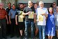 Der Anglerverein Marktsteft-Marktbreit und Umgebung e.V. ehrte bei seiner Jahreshauptversammlung treue Mitglieder, im Bild von links: Fritz Schamann (40), Roberto Klaus (25), Janik Schmiedel (10), Thomas Weber (10), Hartmut Gruß (40), Stefan Roth (10 Jahre), Detlef Roth (10), Bernhard Spörer (2. Vorsitzender), Thomas Rodamer (40), Werner Weidner (25) und Roland Plank (40), Marion Roth (10), Andras Csuka (10).