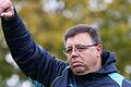 Konnte mit der Leistung seiner Mannschaft nicht zufrieden sein: Rimpars Trainer Harald Funsch