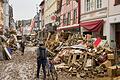 In Bad Neuenahr-Ahrweiler ist nach dem verheerenden Hochwasser Aufräumen angesagt. Auch der aus Happertshausen stammende Andy Hoh und seine Familie gehören zu den Opfern der Flutkatastrophe.