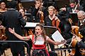 'Habt's euch alle lieb!' Christine Neubauer leitet das Finale der 'Csárdásfürstin' ein.