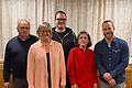 Die neue Vorstandschaft (von links): Thomas Hetterich (Kassier), Anita Feuerbach (Ortsvorsitzende), Philip Vogt (Schriftführer), Gabi Schröder (stellvertretende Vorsitzende), Jan Büttner (stellvertetender Vorsitzender)