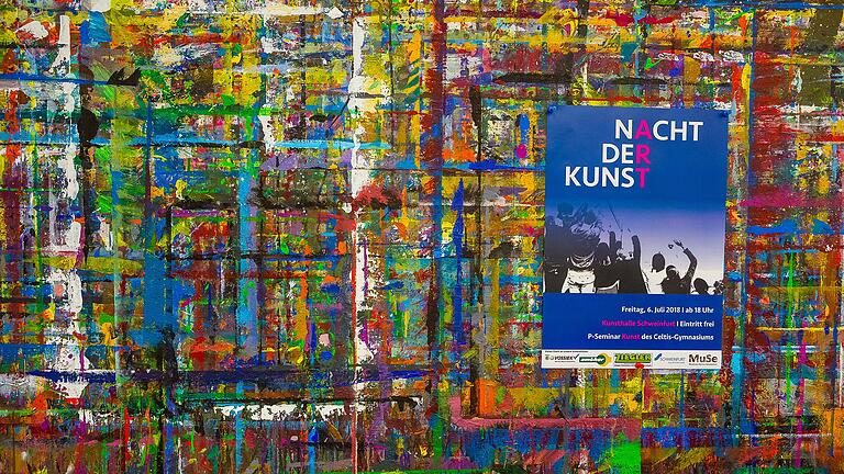 Für die Nacht der Kunst hatte sich das P-Seminar am Celtis einiges ausgedacht.