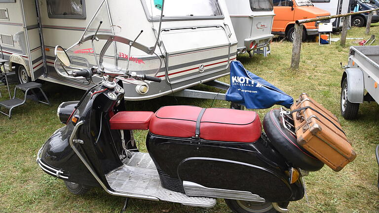 Heinkel-Treffen am Mühlberg zwischen Karbach und Marktheidenfeld