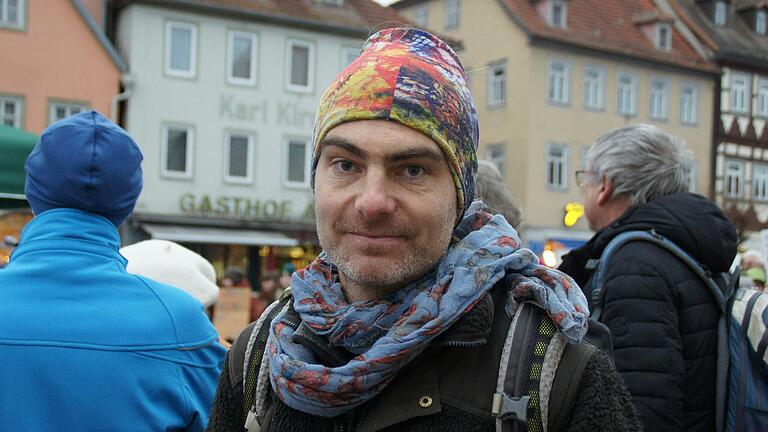 Johannes Urban (36) aus Oberelsbach befasst sich schon lange mit den Themen Natur- und Klimaschutz.