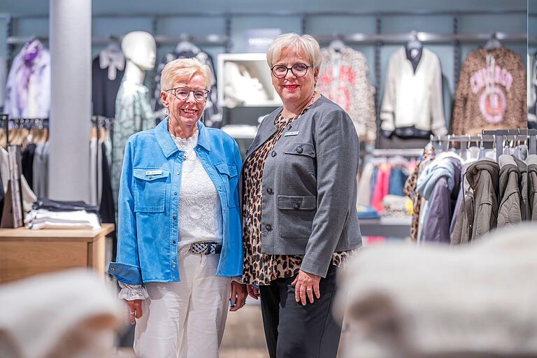 Anja Iff, Geschäftsführerin des Modehauses Iff in Gerolzhofen, schätzt Marga Thurn sehr für ihre langjährige Mitarbeit in ihrem Unternehmen. Anja Iff, Geschäftsführerin des Modehauses Iff in Gerolzhofen, schätzt Marga Thurn sehr für ihre langjährige Mitarbeit in ihrem Unternehmen.