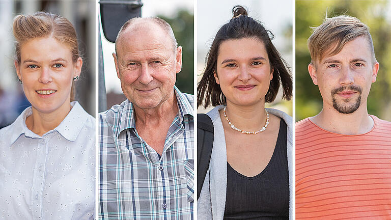 Ihnen bereitet die zunehmende Trockenheit Sorgen: Simone Gutzeit, Friedbert Bienert, Laura Koch und Daniel Bellinger.