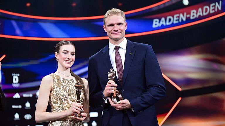 Sportler des Jahres - Deutschlands Sportlerin und Sportler des Jahres, Darja Varfolomeev und Oliver Zeidler, freuen sich auf besinnliche Tage. Sportler des Jahres - Deutschlands Sportlerin und Sportler des Jahres, Darja Varfolomeev und Oliver Zeidler, freuen sich auf besinnliche Tage.