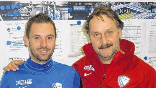 Arbeiteten eng zusammen: Thomas Kaiser (links) mit Bochums Cheftrainer Peter Neururer. Arbeiteten eng zusammen: Thomas Kaiser (links) mit Bochums Cheftrainer Peter Neururer.
