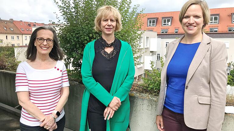 Setzen sich ein für die Kleinsten: Giuliana Carminati, Eva Martin und Dr. Verena Delle Donne aus der Erziehungsberatungsstelle/Psychotherapeutischer Beratungsdienst.