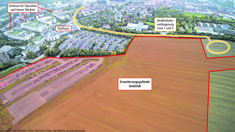 Kampf um Würzburger Uniklinik-Ausbau: Grünes Licht im Juli?