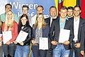 Hervorragender Nachwuchs: Den Prüfungsbesten aus dem Landkreis Main-Spessart überreichten IHK-Präsident Dieter Pfister und der stellvertretender Hauptgeschäftsführer Jürgen Bode der IHK Würzburg-Schweinfurt Urkunden und Präsente.
