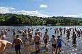 25. Elbeschwimmen in Dresden       -  In der Elbe schwimmen, heute ja – wie hier beim jährlichen 'Elbeschwimmen' in Dresden – aber wie war das in den Siebzigern?