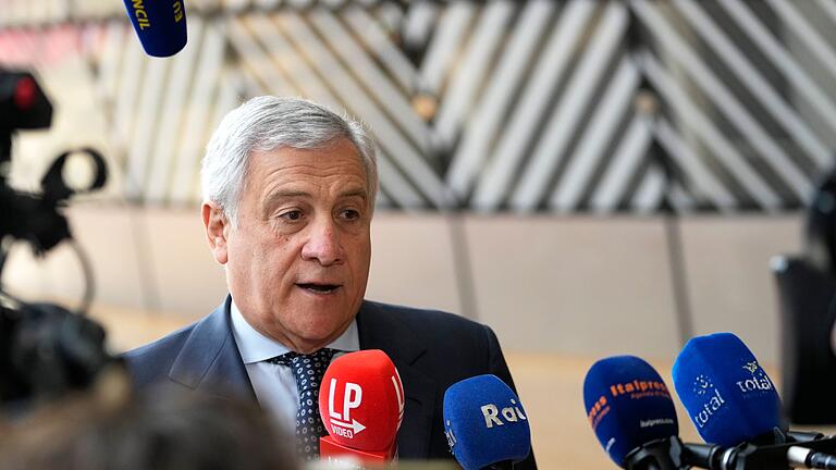 Italiens Außenminister Antonio Tajani       -  Italiens Außenminister Antonio Tajani sagte, nach 13 Jahren müsse die EU ihre Syrien-Politik an die &bdquo;Entwicklung der Situation&rdquo; anpassen. (Foto: Archiv)