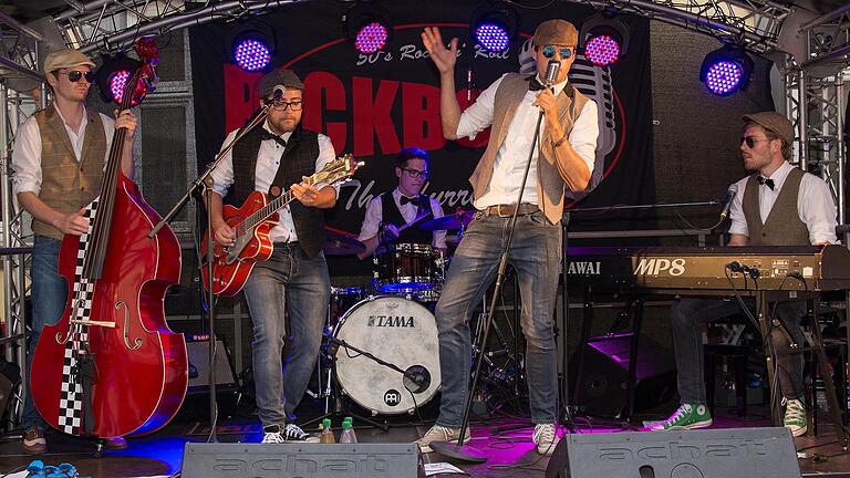 „Rickbop and the Hurricanes“ spielen&nbsp;in der Kulturfabrik Bamberg.