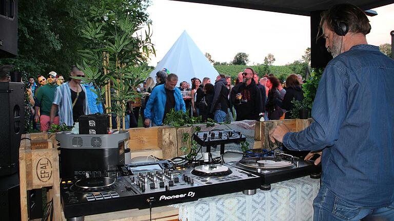 Beim Techno am Vogelsang in Markt Einersheim sorgten fünf DJs für Stimmung.