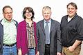 Gewählt: Otmar Senft, Cornelia Holler, Armin Schmidt und Matthias Popp (von links) führen den SV Michelfeld.
