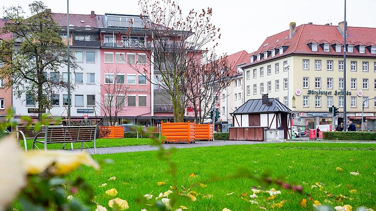 Steht zur Umbenennung an: Kardinal-Faulhaber-Platz in Würzburg.&nbsp;