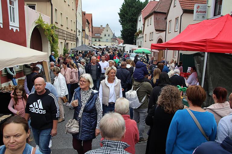 Angenehme Temperaturen bescherten dem Herbstfest Tausende von Besuchern.