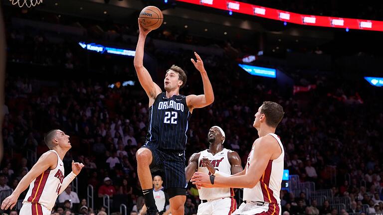 Miami Heat - Orlando Magic       -  Starker Saisonstart: Franz Wagner und die Orlando Magic.