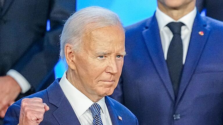 Schicksalstage in Washington: Biden verliert an Rückenhalt       -  Biden will Stärke zeigen. (Archivbild)