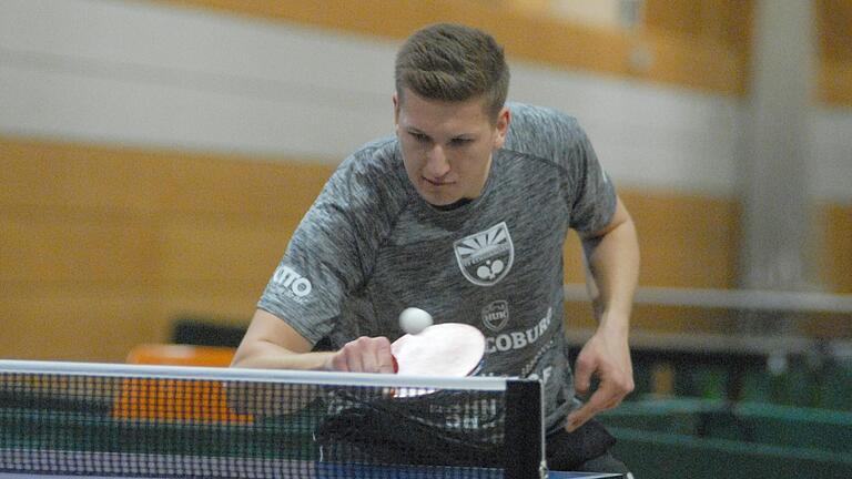 Für Christoph Sasse und seine Mitstreiter beim Tischtennis-Regionalligisten TV Etwashausen gab's im Duell gegen Bad Königshofen II diesmal eine klare Niederlage (Archivfoto).