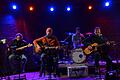 Sorgten für gute Stimmung bei der Winterparty im Spitalgarten: die Musiker der Formation 'G-String'.