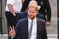 Prinz Harry bei Gericht in London       -  Zurück in London: Prinz Harry nahm an dem Prozess um seinen Polizeischutz persönlich teil.