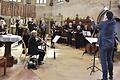 20 Jahre Kirchenmusik in den Haßbergen: Immer wieder sind Chöre unter der Leitung von Matthias Göttemann im Landkreis Haßberge zu hören, so wie hier in der Marienkirche in Königsberg.