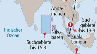 Letzter Funkspruch von Flug MH370